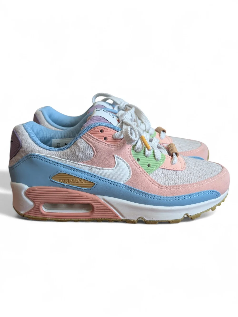 Nike Air Max 90 SE Sun Club Pastel Multicolor Womens - Picture 2 of 8